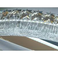 Стельова LED люстра Diasha золото 112W пульт Diasha MX6027/600S-gold