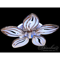 Светодиодная люстра Diasha 8566/5HR LED 3color dimmer 