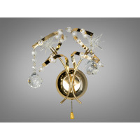 Акційна пропозиція!!! Строге, шляхетне галогенове бра, колір-хром Diasha 6232/2G