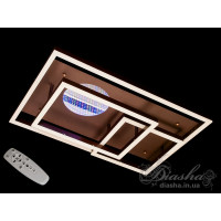 Люстра плоская Diasha MX11024/3+1CF dimmer Люстра плоская Diasha MX11024/3+1CF dimmer
