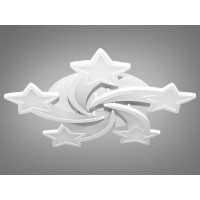 Люстра светодиодная в детскую комнату Diasha 8163/5WH LED 3color dimmer  