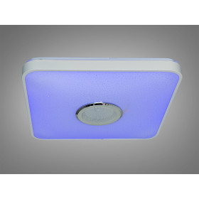 Люстра стельова смарт Diasha біла 70 Вт RGB BT Diasha DB-8501B/400x400RGB+MP3+TUYA
