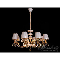 Люстра в зал с подсветкой лед 40W Diasha 8316/8 3000K