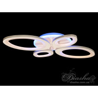 Светодиодная люстра Diasha 8059/2+2WH LED 3color dimmer 