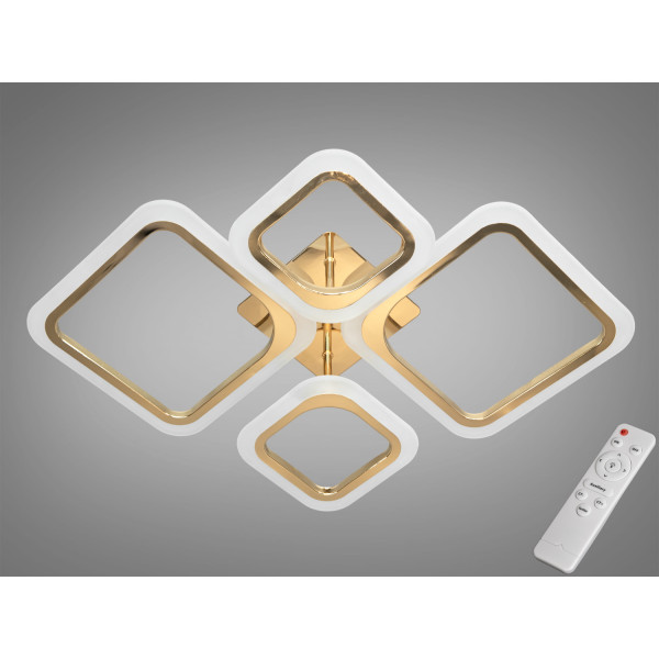 Люстры светодиодные Diasha A8060/2+2G LED 3color dimmer