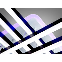 Світлодіодна люстра Diasha 7012BKLED3colordimmer