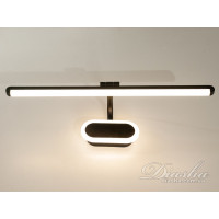 Лед підсвітка для зеркал і картин, 18W, чорний Diasha 8778/L