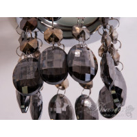 Точковий світильник із кришталевими підвісками Diasha 6042BCH-SM