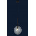 Светильник люстра подвесная в стиле лофт шар Levistella 9163520-1 BK+CL