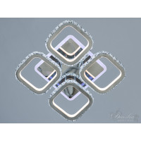 Cветодиодная люстра с хрусталем и пультом с подсветкой Diasha S8305/4NEW HR LED RGB dimmer