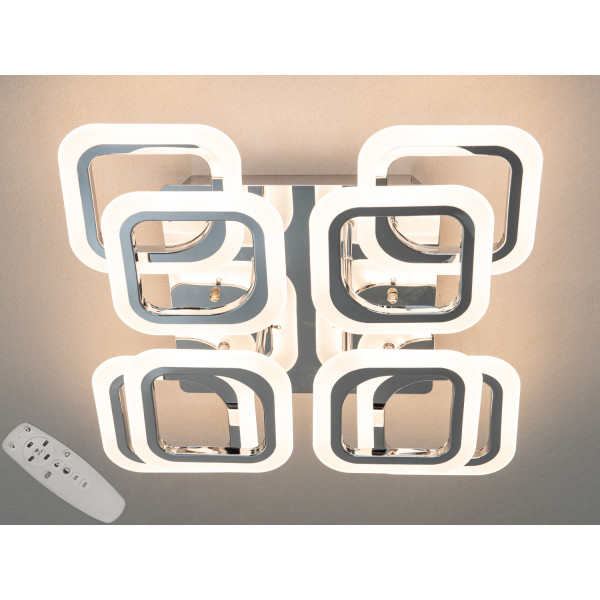 Светодиодная люстра Diasha HAS8060/4+4HR LED 3color dimmer