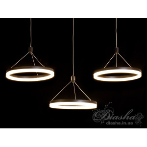 LED люстра Diasha D2047/3BK