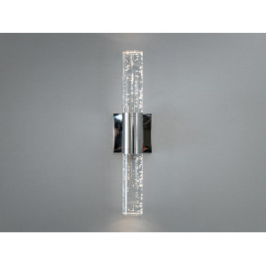 Стильне світлодіодне бра в вітальню, 6 Вт, хром Diasha F3068SV