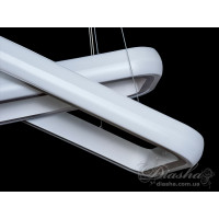 Люстра светодиодная с пультом для высоких потолков Diasha 8102-700*400+600*250WH dimmer