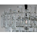 Довершена підвісна кришталева люстра в зал, 11 ламп, хром Diasha 2020/600CH Довершена підвісна кришталева люстра в зал, 11 ламп, хром Diasha 2020/600CH