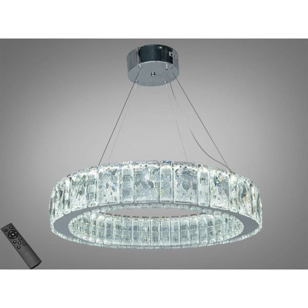 Підвісна люстра Diasha золото кришталь 68Вт LED Diasha 585/600HR Підвісна люстра Diasha золото кришталь 68Вт LED Diasha 585/600HR
