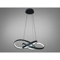 Декоративная светодиодная люстра 40W Diasha 7513/550BK