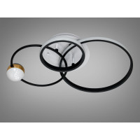 Світлодіодна люстра Diasha MX2987-3SWH+BK