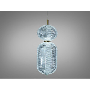 Світлодіодний підвіс золото CCT 9 Вт вимикач Diasha D221203