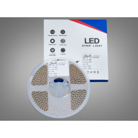 LED стрічка 24в, 180 діодів на метр, 8мм, нейтральний Diasha N24-2835-180-NW-20-8