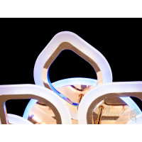 Cветодиодная люстра Diasha AS8073/4+4G LED 3color dimmer 