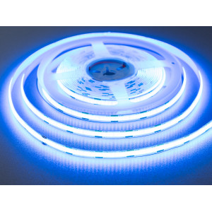 COB LED стрічка 12В, 320 діодів на метр, 8мм, блакитний Diasha P12-COB-320-BLUE-20-8