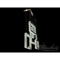 Хрустальная люстра квадраты Diasha D6007  