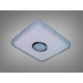 Стельова люстра біла 45 Вт з Bluetooth колонкою та підключенням до розумного будинку Diasha DB-8501C/280x280RGB+MP3+TUYA