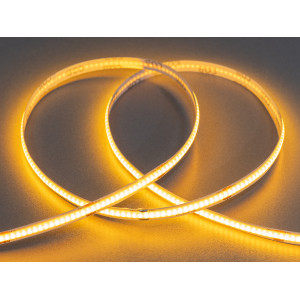 COB LED стрічка 24В, 320 діодів на метр, 8мм, жовтий Diasha P24-COB-320-GOLDEN-20-8