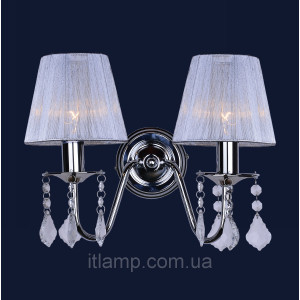 Бра с абажуром Levistella 720W4002WH-2WH SILVER