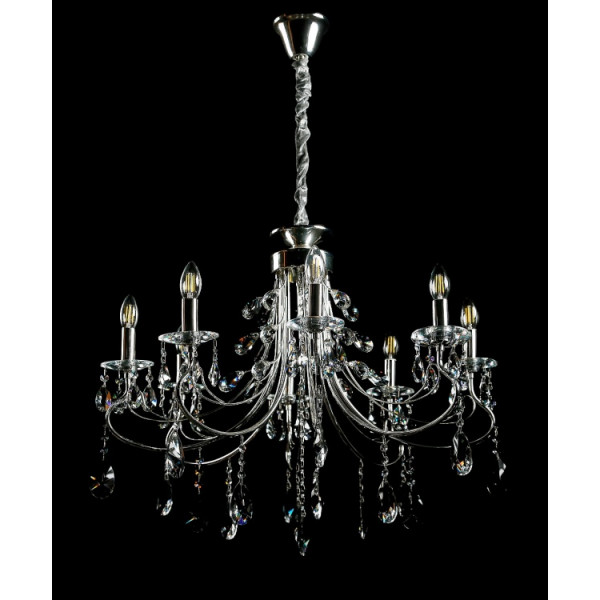 Люстра свеча L9027/8 (SILVER) Splendid-Ray
405959