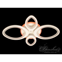 Светодиодная люстра Diasha 8059/2+2WH LED 3color dimmer 