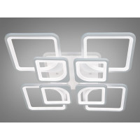 LED люстра с пультом 150W Diasha 8060/4+4WHLED3colordimmer