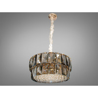 Вишукана новинка, кришталева люстра для зали в сучасному стилі, 9 ламп Diasha 8070-500G