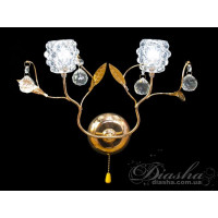 Стильне, якісне світлодіодне бра для читання, 2 вати, золото Diasha 88130/2BG