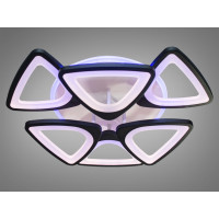 Люстра в спальню с пультом 115W Diasha S8118/3+3BKLED3colordimmer