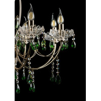 Люстра свеча L8879/8 P28001 (FGD+GRN) Splendid-Ray
1984