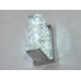 Унікальний настінний кришталевий LED світильник, 10W, хром Diasha F3820-120x260