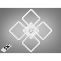 Люстра-вентилятор Серія 8060 білий 90W LED з пультом Diasha 8060/4WHFS