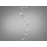 Люстра каскад светодиодная 24W Diasha 3008/8HR