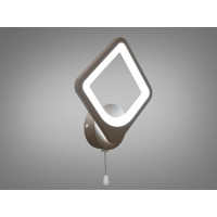 Настінне бра Квадрати коричневе LED 19 Вт Diasha 8060/1CF