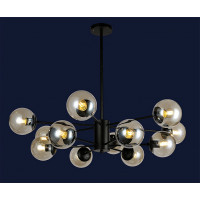 Люстра молекула Levistella 7526033-12 BK+BR