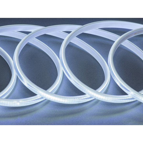 Світлодіодна стрічка 220в, 288 шт/м, герметична, 10мм, холодний Diasha P220CL-COB-288-CW-65-10