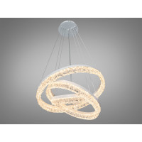 Підвісна люстра Diasha LED біла 82Вт 4510Лм 3CCT Diasha 1713/500+400+300WH