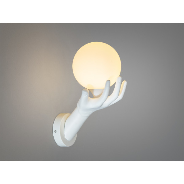 Настінне бра Diasha F3618 біле для арт-просторів Diasha F3618WH