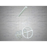 Люстра Loft на 10 ламп Diasha 1947-10WH