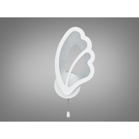 Настінний LED світильник метелик, 20W, білий Diasha 8166/1WH