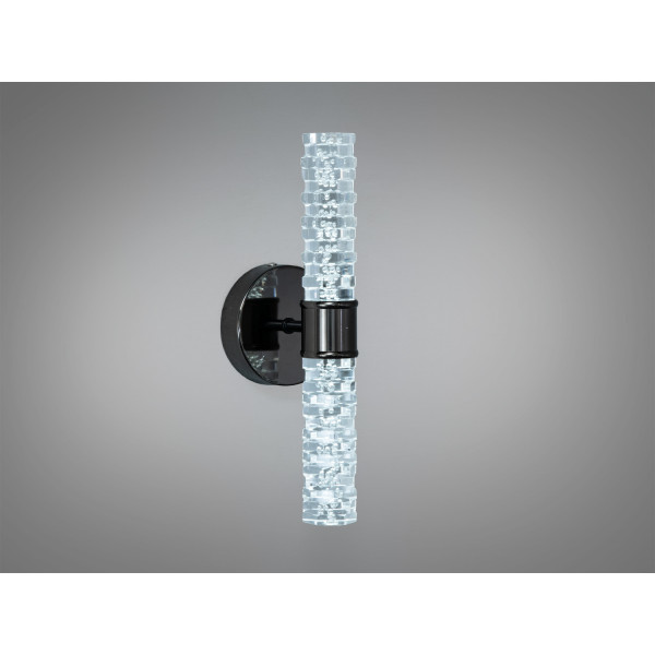 Настінний LED бра хром 5 Вт скло циліндр Diasha B1789BHR