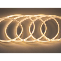 СОВ LED стрічка 220в, 288 шт/м, герметична, 10мм, теплий Diasha P220CL-COB-288-WW-65-10