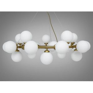 Люстра в стилі Loft - "Бульбашки" на 25 ламп Diasha LQ7063/25BR